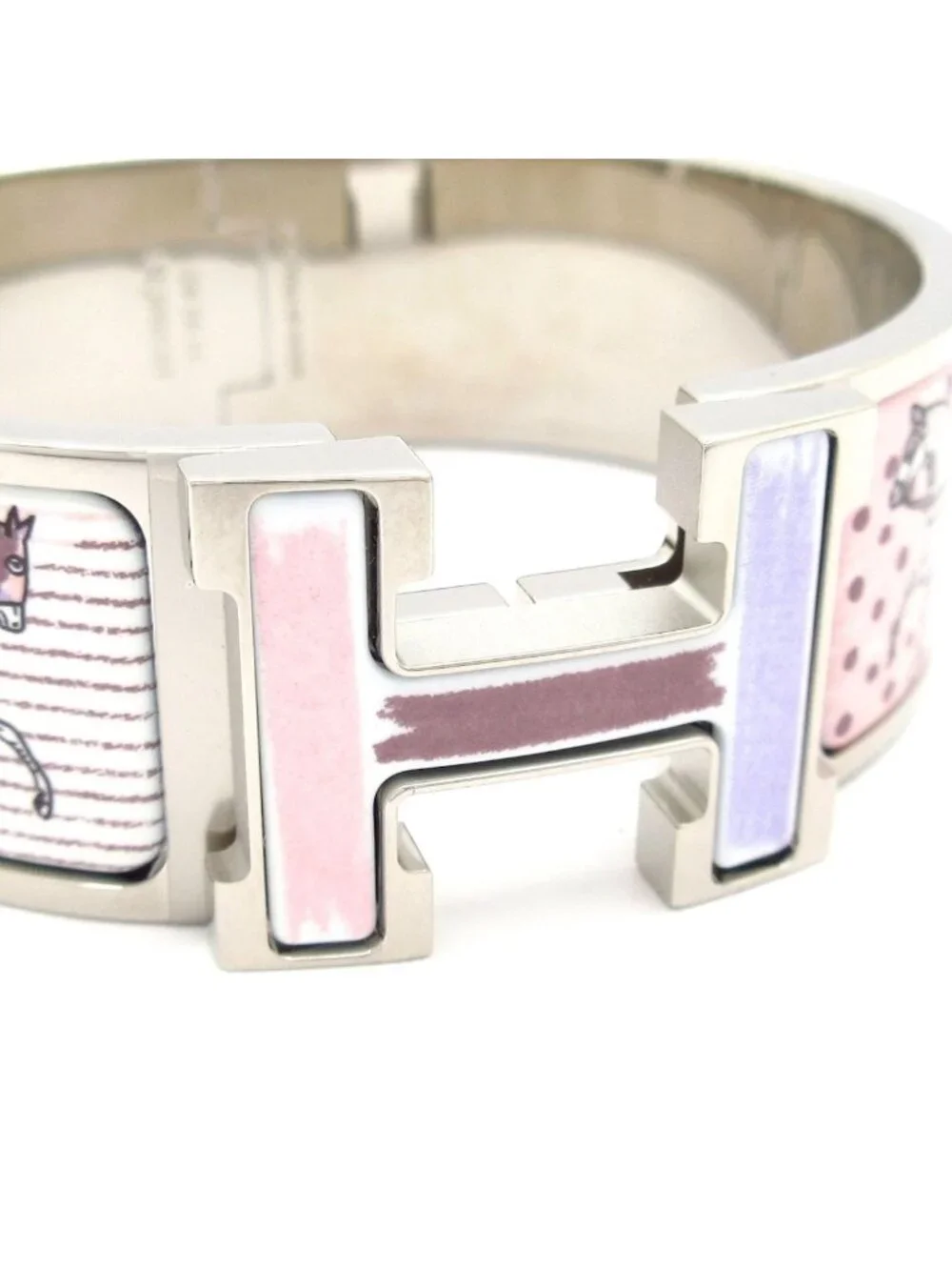 Hermes Bangle Clic Clac Cosmic Coloriage Horse Wear Bracelet